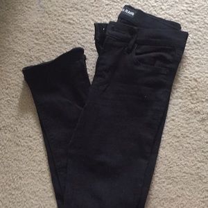 Express skyscraper mid rise jeans